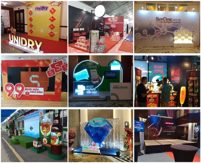 Thi công Booth quảng cáo sự kiện chuyên nghiệp