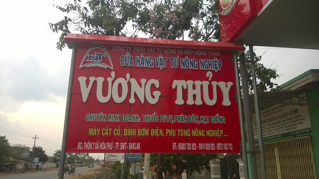 Mẫu Bảng Hiệu Cửa Hàng Vật Tư Nông Nghiệp Đẹp, Thu Hút - Ảnh 2