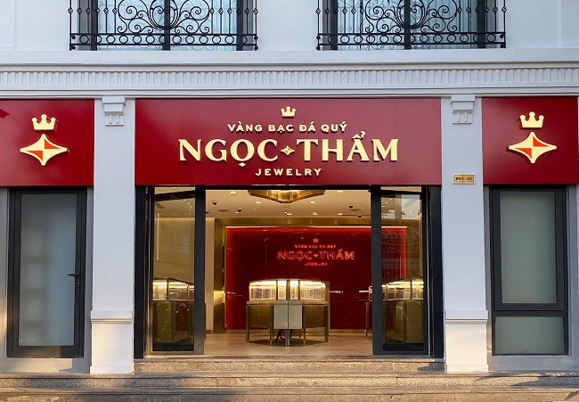 Mẫu Bảng Hiệu Tiệm Vàng Bạc Đẹp, Phong Thủy - Ảnh 2