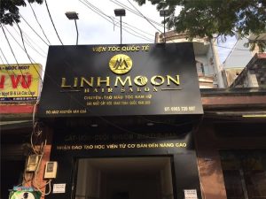 Bảng hiệu tiệm tóc đẹp