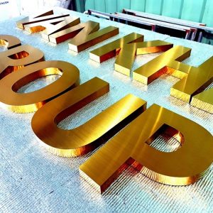 Alternative view of Chữ nổi inox