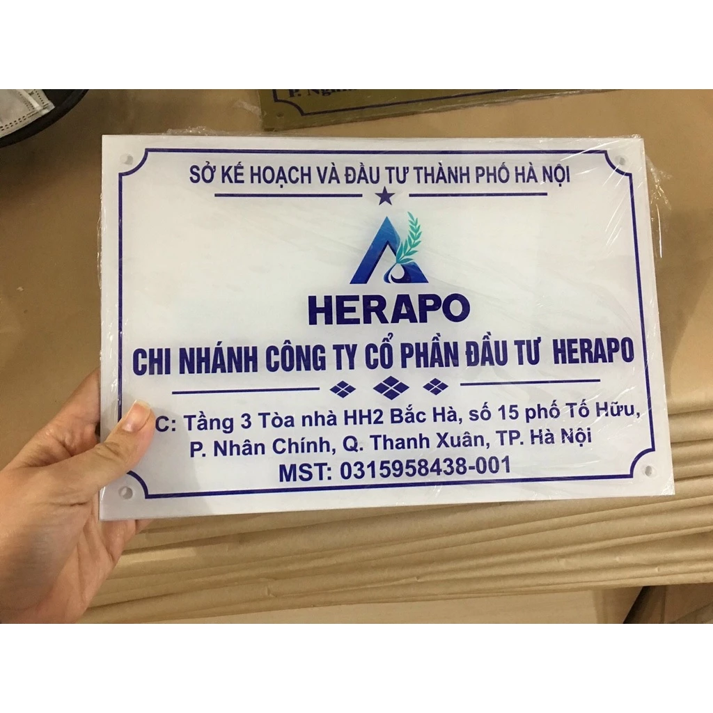Bảng tên công ty - Ảnh 33