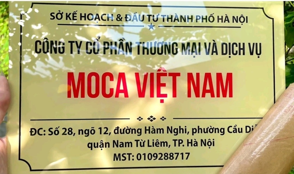 Bảng tên công ty - Ảnh 39