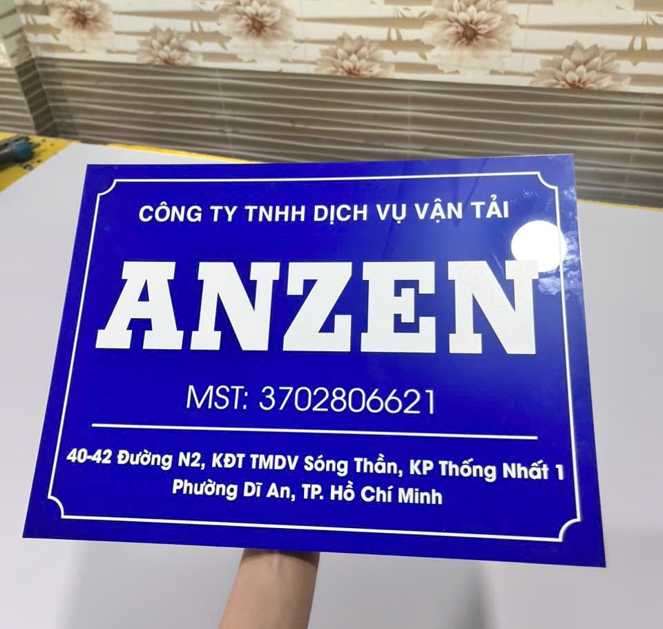 Bảng tên công ty - Ảnh 38