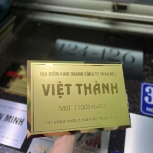 Alternative view of Bảng hiệu công ty