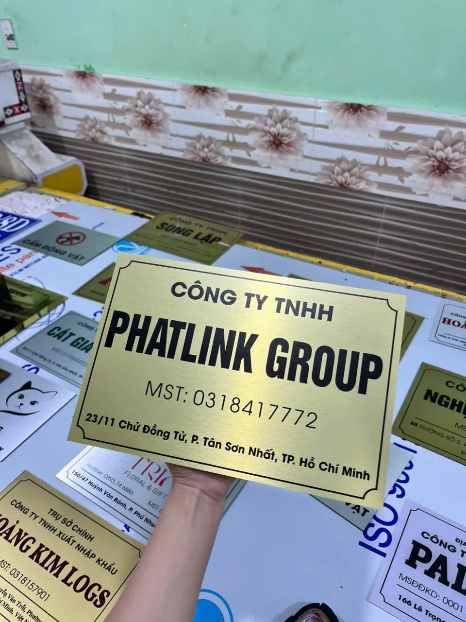 Bảng hiệu công ty - Ảnh 12